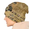 Berets Fino Bonnet Chapéus Antigo Egito Deus Anubis Homens Mulheres Vintage Cap Hip Hop Skullies Beanies Caps