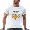 Mr Tickle T-Shirt, Übergrößen, schlichte Hemden, grafische T-Shirts, Sommer-Tops, Herren-T-Shirts 80GY#