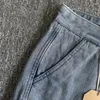 Men's Shorts Retro American Heavy Washed Distressed Denim For Men Pocket Loose Straight Half Jeans Pants Summer Vintage Cargo Workwear