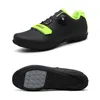 Zapatos de ciclismo para hombre y mujer, zapatillas deportivas transpirables sin bloqueo para bicicleta de carreras y de carretera, deportivas atléticas profesionales para exteriores, Unisex