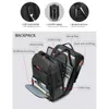 SWISS NEW Men Travel Waterproof 17 Inch Business Laptop Backpack Outdoor Climbing Anti-theft Lage Bag Mochila School