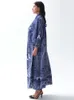 Miyake Geplooide Originele Designer Gedrukt Lange Mouw Jas Vrouwen 2023 Herfst Winter Abaya Stijl Vest Plus Size Jurken 240323