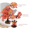 Decorative Flowers Decoraciones Para Salas Casa Maple Model House Plants Garden Fake Tree Decoration