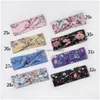 Headbands Luxury Designer Printing Twisted Knot Headband Head Scarf For Women Stretch Sport Yoga Wrap Bands Fashion Hair Accessories Dh4Ih