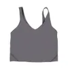 Luu Women's Yoga Bra Summer U字型のスチールリングビルトインチェストパッドスポーツブラの女性ジムのノースリーブフィットネスヨガファッションタンクトップブラジャー