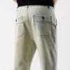 morbido stretch cott jeans uomo primavera estate nuovo coreano fi slim piedini pantaloni vintage street denim pantaloni maschili n5hZ #