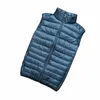 Schinte 90% piumino d'anatra bianco Gilet da uomo Gielt Gilet casual Primavera Autunno Piumino leggero maschile P5NI #