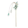 Hårklämmor Barrettes Chinese Stick Bun huvudbonad Handgjorda blomma Tassel Tillbehör för kostymparty Masquerade Ball Drop Delivery Je Othd9