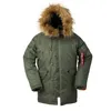 2021 зимняя мужская куртка-пуховик LG в стиле милитари с меховым воротником и капюшоном, теплая тактическая куртка-бомбер, армейская корейская толстая парка, тактическое пальто N3B K1N4 #