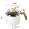 Pannor Liten Pot Portable Cooking Tool Noodle för matsal Kök camping