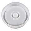 Candle Holders Soft Silicone Mold Round Holder Mould For Diy Crafts Resin Epoxy Casting