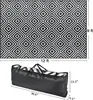 Carpets Plastic Straw Rug Patio Outdoor 9x12 Reversible Mats Large Floor Mat And For RV Backyard Deck Picnic Beach