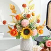 装飾花シミュレーションフラワーブーケリビングルーム装飾花柄の休日やその他のシーン