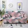 Chair Covers 3D Flowers Leaves Printing Elastic Sofa Cover For Living Room Stretch Slipcovers Corner Sectional Couch 1/2/3/4 Seater