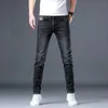 Designer Männer Casual Stretch Skinny Jeans Bleistift Hosen Streetwear 90er Jahre schwarze Denim-Hosen Fi koreanische Denim-Hosen Mann A6ae #