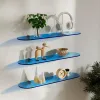 Racks Colored Acrylic Wall Shelf Living Room Background Wall Decoration Storage for Store Wall Hanging Shoe Bag Rack Bathroom Stand