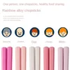 Chopsticks Classic Atmospheric Design Meal Mer Healthy Simple är inte att använda Macaroon Color Combination 2024