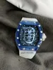 MS Factory Watchrm27-03 Spanish Bull Sapphire Crystal True Tourbillon Movement Full Case Designer Orologi 2024 Nuovo