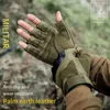 Tactical Gloves Outdoor for Men Half Finger Sports Shooting Hunting Airsoft Motorcycle Cycling New YQ240328