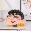 Miniatures Cartoon Crayons Shinchans Glasses Rack Cosmetic Storage Container Pen Holder Tableware Storage Cute Dasktop Decoration Ornament