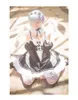 anime Rem Cosplay Ram Costume Women Girls Maid Apr Dr b5eH#