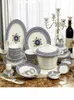 Geschirrsets Bone China TableWare Set Jingdezhen Keramik Licht Luxus europäisches Gericht Geschenk