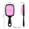 Disposable Comb Hollow Grid Hair Anti Static Hairdressing Brush Mas Straight Styling Combs T9I002570 Drop Delivery Home Garden Hotel S Dhi2R