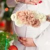 Dekoracja imprezy Baby Shower Plezyk macierzyński Pasek brzucha mama być tatą