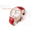 324 SQALU WYSOKIE WEAKNY WATCH OBECZENIE 4947R Luxe AAAAA CORNORODA Coroczny 4948G Kalendarz damski Zegar na nadgarstek