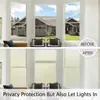 Window Stickers Frosted Privacy Film Heat Control UV Blocking Static Cling Non-Adhesive Reusable Door Coverings For Bathroom Home Office