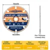 Zaagbladen Loonpon Nuovo disco da taglio diamantato 76mm/115mm Ruote da taglio diamantate Meglio di oltre 5000 dischi da taglio per metalli su tondo per cemento armato, acciaio e ferro