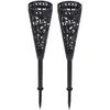 Vases 2 Pcs Flower Basket Holder For Cemetery Headstones Graves Ornament Commemorate With Spike Hollow Plastic Spikes