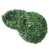 Dekorativa blommor 28 cm konstgjorda tak Boxwood Topiary Plants Balls för inomhus utomhus trädgård bröllop balkong bakgård hem hängande