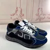 2024 Designer masculino sapatos casuais verão moda lona costura camurça tênis de bezerro para homens e mulheres estereograma impresso reflexivo B22 tênis