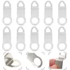 Klockor Tillbehör 10 PCS Klockkrok Powered Replacement Kit Wall Hanging Hooks Only Repair Metal