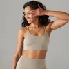 Seaml Yoga Set abiti da allenamento a coste per le donne Reggiseno sportivo Pantaloncini a vita alta Leggings da yoga Set Fitn Gym Abbigliamento Tuta i0K9 #