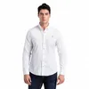 Chch Nieuwe Collectie Mannen Shirt 100% Pure Cott Gestreepte Plaid Shirt Busin Casual Hoge Kwaliteit Lgsleeve Shirt Voor mannen Q27S #