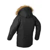 2021 Winter Puffer Mannen Lg Parka Militaire Bontkraag Kap Jas Warme Tactische Bomber Leger Koreaanse Dikke Parka Tactische jas N3B Q1n6 #