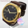 Fashion Mens Watchs Luxury Mechanical Watch 47mm 316 Case polie en acier inoxydable 17 BIJOURS MOUVEMENT LUMULAIRE LUMINEM