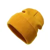 Party Supplies Outdoor Hats Vuxen Håll färg 2024 Neutral varm vinter stickad ullhatt godis baseball kepsar kvinnor