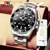 TEVISE Water Ghost Leisure Fully Automatic Mechanical Precision Steel Band Men's Watch T801