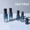 Frascos de armazenamento 5ml 9ml 20ml de alta qualidade perfume spray garrafa de vidro vazio parfum atomizador viagem frasco cosmético amostra frascos recarregáveis