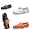 Modes Différents styles disponibles Chaussures pour hommes Chaussures de voile Chaussures décontractées Baskets de créateurs en cuir Baskets GAI 38-45