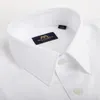 Wysokiej jakości męskie koszulki Dr marki Nowe Fi Regularne koszule Busin LG Sleeve z mankietą stały kolor D9R2#
