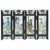 Verdelers Scherm Vouwverdeler Chinees Paneel Pen Decoratief Opvouwbaar Kamer Decor Mini Kantoor Ornament Desktop Decoratie Tafel Thuis