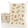 Towel Baby Flower Print Kids Bath Soft Absorbent Washcloth Cotton Children Born Bathroom Shower Wipe Face 74x34cm
