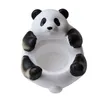 Kandelaars Theelichthouder Schattige Panda Ring Sieraden Lade Decoratieve Standaard Voor Kantoor Tafel Thuis Duurzaam