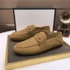 39Model Size 38-46 Luxury Designer Men Loafers Soft Moccasins Summer Shoes Man High Quality Mens Shoes Casual Suede Genuine Leather Driving Flats