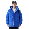 Hiver Chaud Épais Veste Rembourrée Hommes À Capuchon Parkas Lâche Causal Couple Coréen Manteaux Doudounes Style Japonais Puffer Survêtement 21TW #