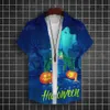 Halen Devil Pumpkin Shirt para hombres 3D Impreso Terror Skull Ghost Manga corta Holiday Streetwear Estilo masculino elegante z0G4 #